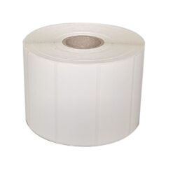 Etikety 90x40mm, polyethylen, bílá, D40, 2000 ks na roli