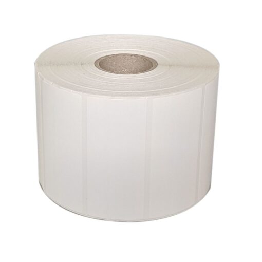 Etikety 90x40mm, polyethylen, bílá, D40, 2000 ks na roli