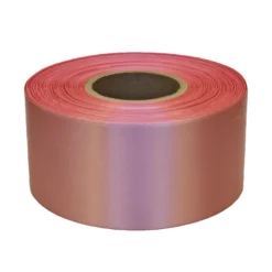 Textilní stuha 89mm x 200m, růžová, satén
