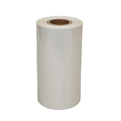 TTR páska 110mm x 180m, KBM WHITE, bílá, OUT, vosk-pryskyřice