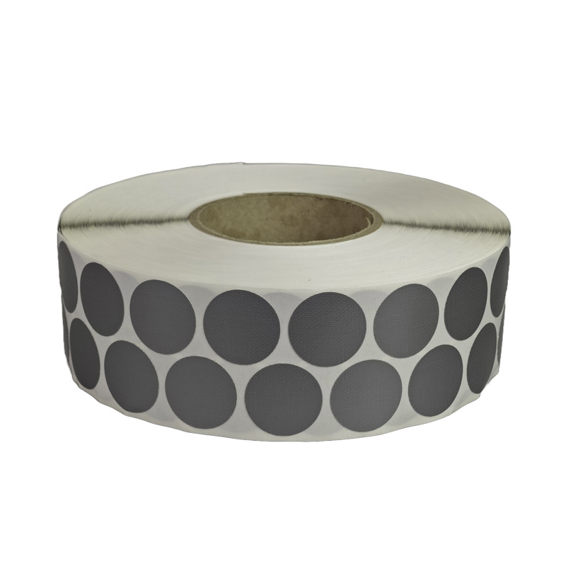 TLP fixační kolečko stříbrné, průměr 30 mm, 4000ks na roli