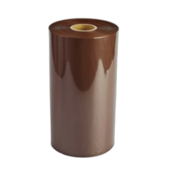 TTR páska 150mm x 450m, KBM ALMOND BROWN, mandlově hnědá, OUT, vosk-pryskyřice