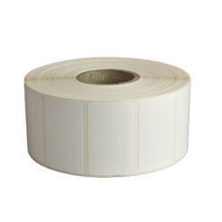 Etikety 50x30mm, polyethylen, bílá, D40, 2000 ks na roli