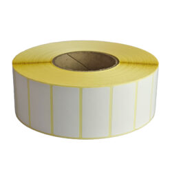Etikety 60x30mm, hlazený papír, bílá, D76, 5000 ks na roli
