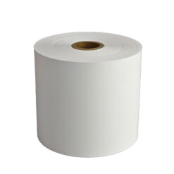 Nekonečný papírový pás 100mm x 74m, Karton, bílá, D25, 130 g matný papír